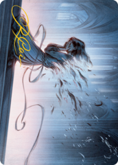 Fading Hope (23/81) Art Card (AMID) - Gold-Stamped Signature