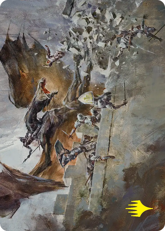 Witch-king of Angmar (31/54) Art Card (HOB) - Gold-Stamped Signature