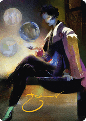 Obscura Interceptor (74/81) Art Card (ASNC) - Gold-Stamped Signature