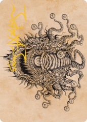 Baleful Beholder (68/81) Art Card (AAFR) - Gold-Stamped Signature