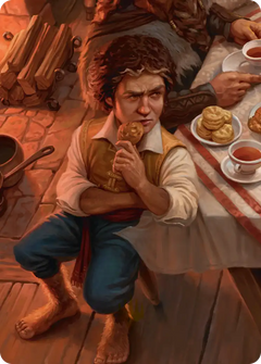 Bilbo, Fellow Conspirator (04/12) Art Card (HOB)