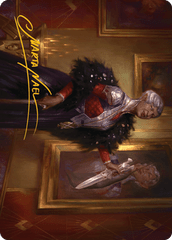 Evelyn, the Covetous (24/81) Art Card (ASNC) - Gold-Stamped Signature