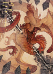 Soul Shatter (62/81) Art Card (AZNR) - Gold-Stamped Signature