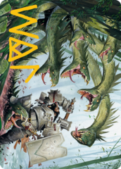 Lair of the Hydra (67/81) Art Card (AAFR) - Gold-Stamped Signature