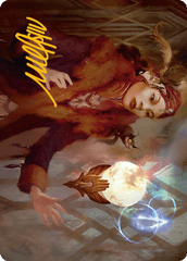 Misfortune Teller (58/81) Art Card (ASNC) - Gold-Stamped Signature