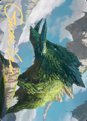 Yasharn, Implacable Earth (81/81) Art Card (AZNR) - Gold-Stamped Signature