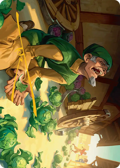 Unlucky Cabbage Merchant (19/54) Art Card - Gold-Stamped Signature tla