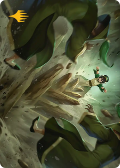 Rockalanche (17/54) Art Card - Gold-Stamped Signature tla