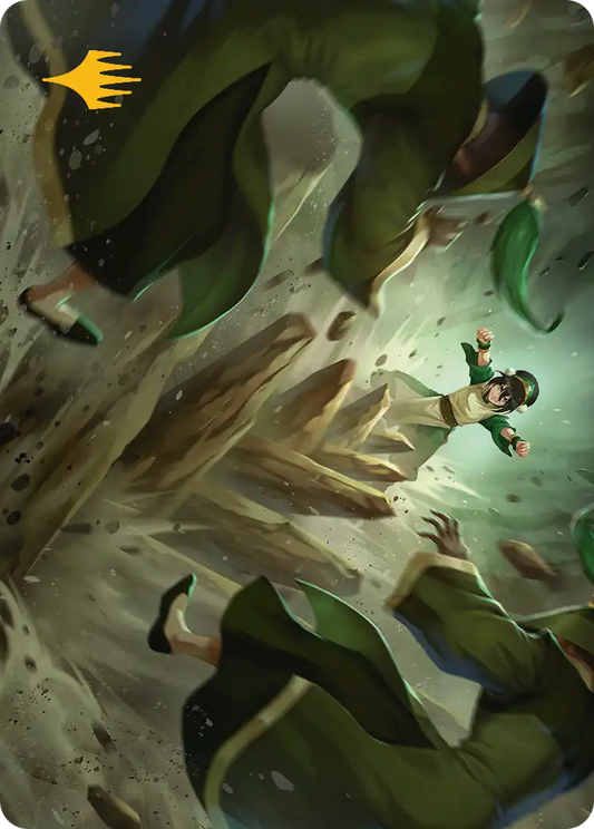 Rockalanche (17/54) Art Card - Gold-Stamped Signature tla