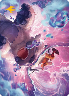 Storm of Memories (28/54) Art Card - Gold-Stamped Signature tla