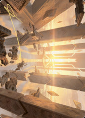 Skyclave Basilica (44/81) Art Card (AZNR) - Gold-Stamped Signature