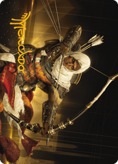 Bayek of Siwa (16/20) Art Card (AACR) - Gold-Stamped Signature