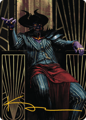 Ob Nixilis, the Adversary (71/81) Art Card (ASNC) - Gold-Stamped Signature