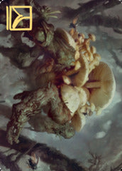 Swarm Shambler (73/81) Art Card (AZNR) - Gold-Stamped Signature