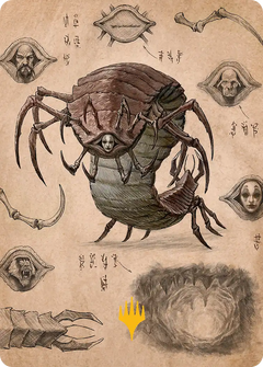 Koh, the Face Stealer (34/54) Art Card - Gold-Stamped Signature tla