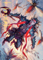 Scion of the Swarm (59/81) Art Card (AZNR) - Gold-Stamped Signature