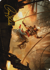 Edward Kenway (05/20) Art Card (AACR) - Gold-Stamped Signature