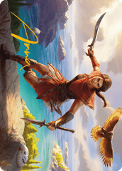 Kassandra, Eagle Bearer (06/20) Art Card (AACR) - Gold-Stamped Signature