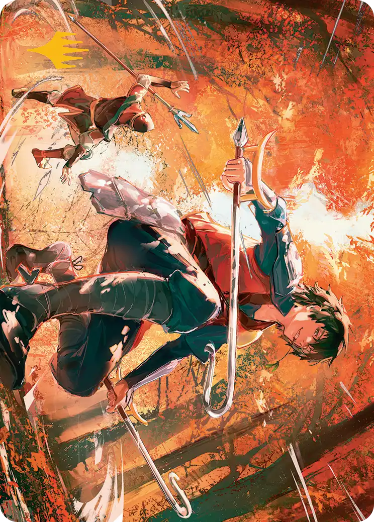 Jet, Rebel Leader (26/54) Art Card - Gold-Stamped Signature tla