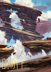 Boulderloft Pathway (22/81) Art Card (AZNR) - Gold-Stamped Signature