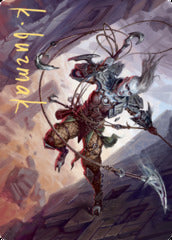 Akiri, Fearless Voyager (74/81) Art Card (AZNR) - Gold-Stamped Signature