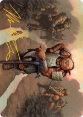 Hobgoblin Bandit Lord (30/81) Art Card (AAFR) - Gold-Stamped Signature