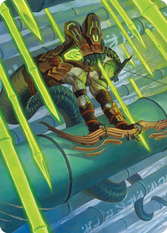 Bamboo Grove Archer (20/81) Art Card