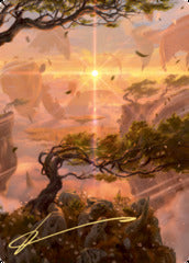 Windswept Heath (30/81) Art Card (AZNR) - Gold-Stamped Signature