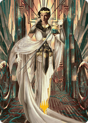 Elspeth Resplendent (64/81) Art Card (ASNC) - Gold-Stamped Signature