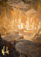 Pillarverge Pathway (28/81) Art Card (AZNR) - Gold-Stamped Signature