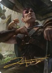 Minsc & Boo, Timeless Heroes (38/81) Art Card (ACLB) - Gold-Stamped Signature