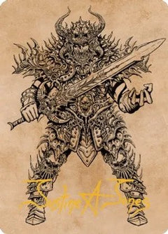 Sarevok, Deathbringer (50/81) Art Card