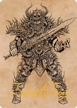 Sarevok, Deathbringer (50/81) Art Card