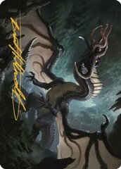 Brainstealer Dragon (31/81) Art Card (ACLB) - Gold-Stamped Signature