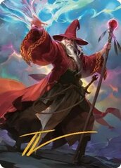Elminster (36/81) Art Card (ACLB) - Gold-Stamped Signature