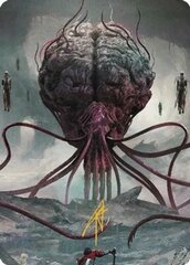 Elder Brain (13/81) Art Card (ACLB) - Gold-Stamped Signature
