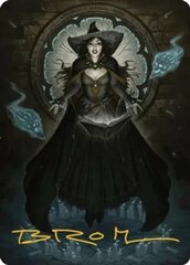 Tasha, the Witch Queen (76/81) Art Card (ACLB) - Gold-Stamped Signature