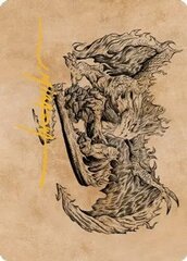 Miirym, Sentinel Wyrm (71/81) Art Card (ACLB) - Gold-Stamped Signature