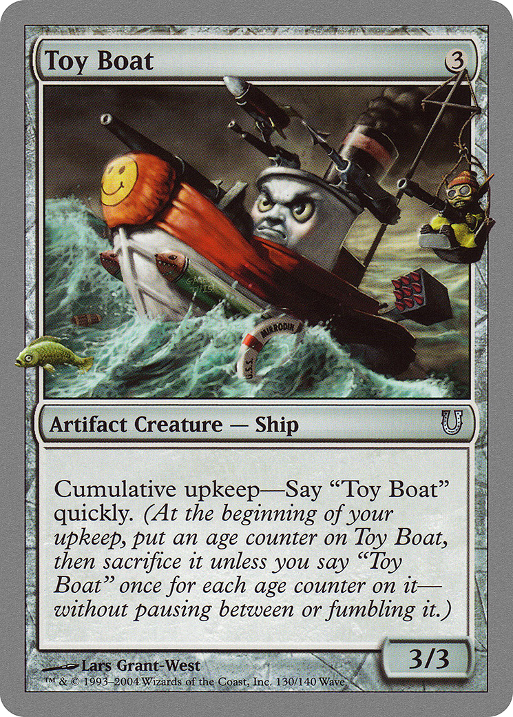 Toy Boat - Foil