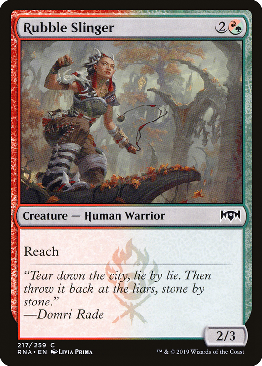 Rubble Slinger - Foil