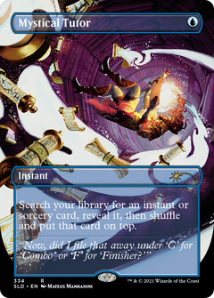 Mystical Tutor (334) (Borderless)