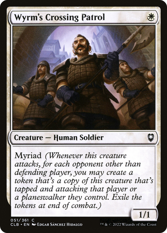 Wyrm's Crossing Patrol - Foil