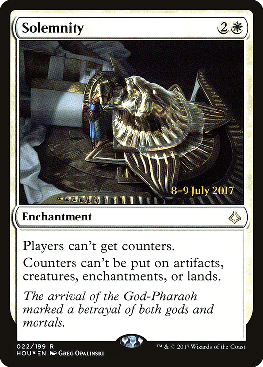 Solemnity (022) (Prerelease) - Foil