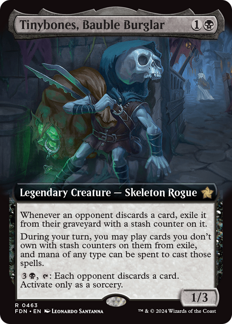 Tinybones, Bauble Burglar (0463) (Extended Art)