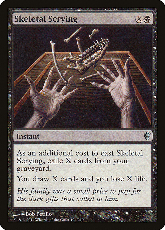 Skeletal Scrying - Foil