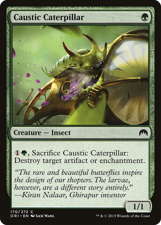 Caustic Caterpillar - Foil