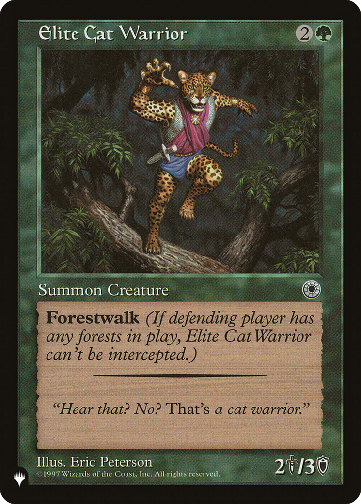 Elite Cat Warrior