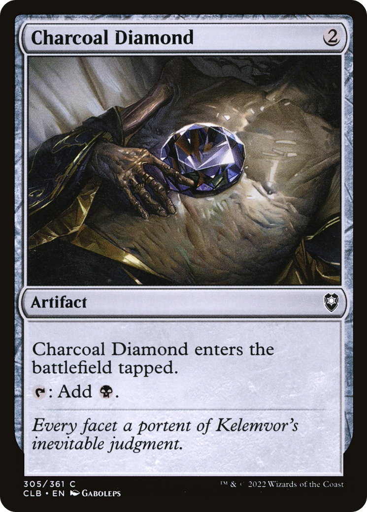 Charcoal Diamond - Foil