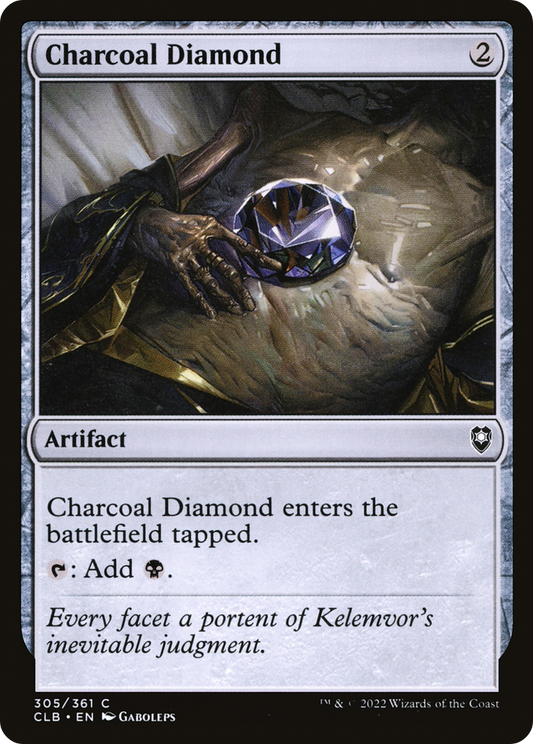 Charcoal Diamond - Foil