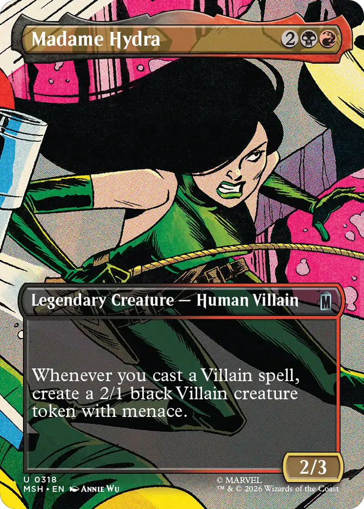 Madame Hydra (0318) (Borderless) (MSH) - Foil